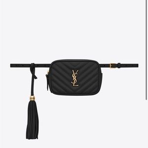 Yves Saint Laurent LOU BELT BAG IN QUILTED LEATHER